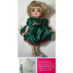 NEW IN BOX! Marie Osmond “Adora the Season Belle”, 12” Porcelain Doll, w/COA